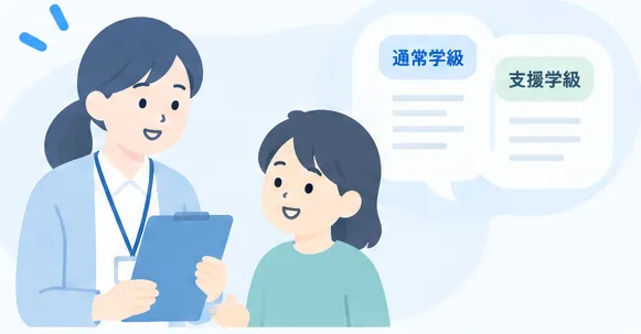 支援学級との調整